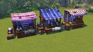 Ts4 recolors & reblogs of medieval cc. Mod The Sims Medieval Market Stuff Pack