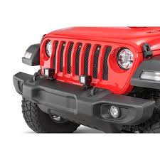 Quadratec Jl Lmb Heavy Duty Auxiliary Light Mount Brackets For 18 20 Jeep Wrangler Jl Gladiator Jt Quadratec