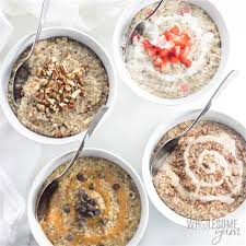 I currently struggle feeding 3 sugar addicted sons anything. Easy Low Carb Keto Oatmeal Recipe 5 Ingredients Wholesome Yum