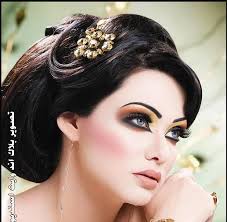 I Just Discovered Khaleeji Makeup Omg Hair Styles Asian Bridal Hair Wedding Hair Inspiration