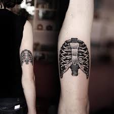Small tattoos on twitter watercolor robin tattoo on the. 20 Skeleton Rib Cage Tattoo Designs