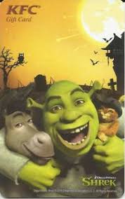 Along with the confirmation letter, reviewers receive a review checklist of points to discuss, and an a4 poster to use in photos. Gift Card Shrek Kfc China People S Republic Movie Col Cn Kfc 041 0100