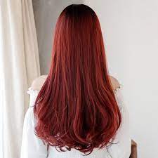 Japanese Red Brown Curly Hair Se20223 Sanrense Curlyhairstylestrends Long Hair Styles Brown Ombre Hair Color Hair Styles