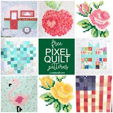 Download floral pattern stock vectors. Free Pixel Quilt Tutorials U Create