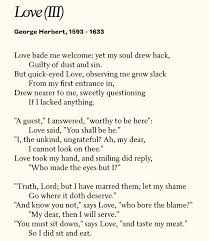 George Herbert Love Iii Cool Words Love Words Poems Beautiful