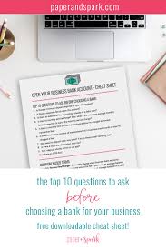 Does Your Biz Need It S Own Bank Account Business Bank Account Starting An Etsy Business Entrepreneur Resources