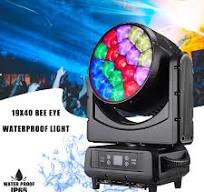 À Prova d'Água 19*40W Bee Eye RGBW Zoom Led Moving Head ...