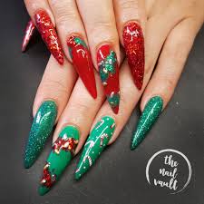 Maybe you would like to learn more about one of these? Acrylic Christmas Nails Red And Green Aliexpress Carries Many Christmas Nail Powder Related Products Including Matt Nail Blue Varnish Aurora Powder Mijacob