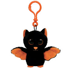 Midnight Bat Keychain Beanie Boos Mini Boo Beanie Boo