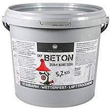 Wanders24 Kreativ Beton Zum Kneten 5 2 Kg Knetbeton Fur Die Individuelle Gestaltung Von Diy Deko Ideen Bastelbeton Made In Germ Kreativ Basteln Knete Basteln