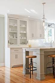 Image Result For Houzz Grey Island Legs Kitchen Cabinet Styles Shaker Style Kitchen Cabinets Home Kitchens