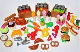 New Lego Food Huge Lot Burger Hot Dog Pretzels Ice Cream Fruit Lobster Turkey Ebay Lego Food Lego Custom Minifigures Cool Lego Creations