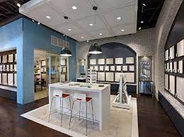 It has a special window gallery where the works of new and talented artists are showcased. Retail Design Blog Flooring Store Floor Design Retail Design