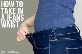 What do you use to tighten the waistband of jeans? How To Take In A Jeans Waist The Sewing Rabbit