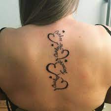 Schickes Tattoo Mit Namen Mom Tattoos Tattoos For Daughters Family Tattoo Designs