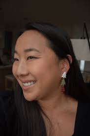 Plaid Falling Tree Dangles