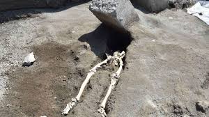 While excavations continue at the site near naples. This Ancient Pompeii Man Was Crushed By A Rock As He Fled Volcano Eruption History
