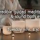 Heavenly Held Guided Meditation & Sound Bath event event image