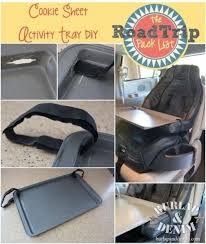 30 Insanely Easy Ways To Make Your Road Trip Awesome Road Trip With Kids Travel Tray Toddler Travel