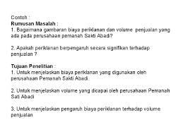 Maybe you would like to learn more about one of these? Perumusan Masalah Tujuan Penelitian Kerangka Konseptual Dan Pengembangan
