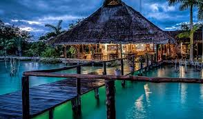 Laguna De Bacalar Quintana Roo Mexico Similar To Bora Bora Without The Huge Price Quintana Roo Bacalar Visit Mexico