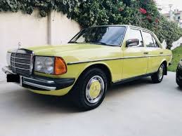 Image result for Mimosa Yellow 1980 Mercedes