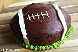 Diy Football Cake Super Bowl Party Food Idea The Diy Lighthouse Superbowl Party Food Savoury Cake Football Cake