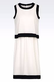 Armani Jeans Dress White Black Size Eu 42 L Armanijeans Jeans Dress Dresses Black White Dress