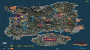 The shelter is just west from the prison and. Pubg Island Map Of Erangel Loot Locations For Android Apk Download
