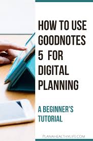 Best app to solve equations on the ipad using an apple pencil. How To Use Goodnotes 5 For Digital Planning A Beginner S Tutorial Plan A Healthy Life