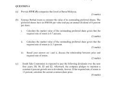 See full list on topforeignstocks.com Solved Question 4 A Provide Five 5 Companies That Lis Chegg Com