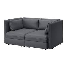 Vallentuna 2er Sitzelement Mit 2 Bettsofas Murum Schwarz Ikea Deutschland Modulares Sofa Flexible Mobel Und Bettsofa