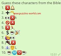 Perhaps it was the unique r. Guess These Characters From The Bible Puzzles World