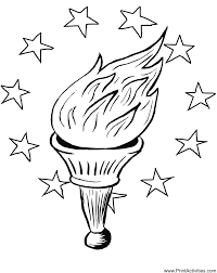 The three primary colors are red, blue, and yellow. Olympic Torch Coloring Pages Coloring Home