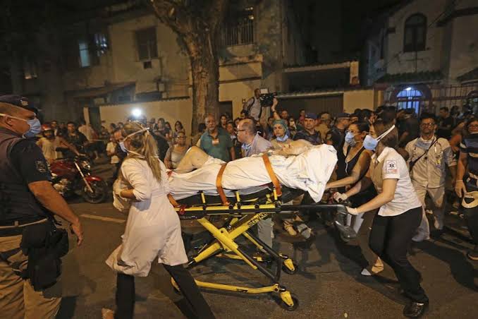 Resultado de imagem para incêndio no Hospital Badim