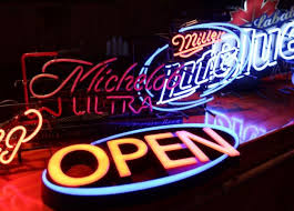 Neon Bar Signs Incl Bud Light Budweiser Yuengling Michelob Ultra Samuel Adams Etc Also Including O Neon Bar Signs Hippie Bedroom Decor Mirror With Lights