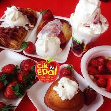 Cameron highlands, hillview inn cameron highlands, ferm nyonya restaurant, steamboat cameron highlands standard harga di cameron highland rasanya. Resepi Aiskrim Strawberry Cameron