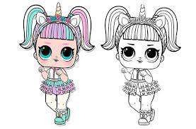 Jual lol surprise coloring book buku. 30 Sketsa Gambar Lol Unicorn Terbaru Koleksi Gambar Sketsa Terlengkap