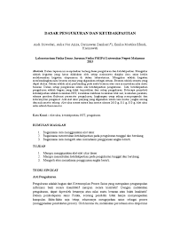 Untuk mencari besar ketidakpastian pengukuran volume kubus dan bola, massa jenis, dari setiap pengukuran maka digunakan analisis rambat ralat. Jurnal Penggunaan Alat Ukur Dasar Pdf Berbagai Alat
