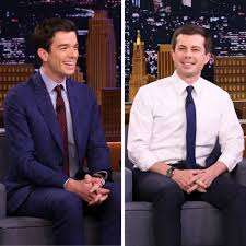 Funnyman @sethmeyers takes a page from the crown in royal watch on @latenightseth! Pete Buttigieg Wants John Mulaney To Play Him In A Biopic Gq