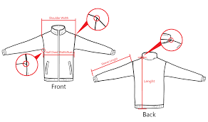 Size Chart Of Zipper Tracksuit Each Design And Uniform