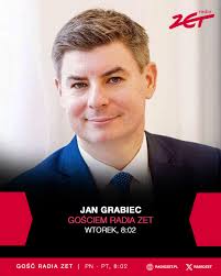 We wtorek gościem Bogdana Rymanowskiego będzie szef Kancelarii Premiera Jan  Grabiec. ▷ player.radiozet.pl