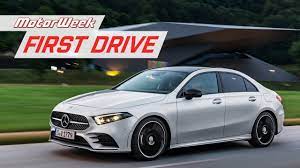 What has huge presence but is relatively small, and prolific yet far from banal? 2019 Mercedes Benz A Class Sedan First Drive Youtube