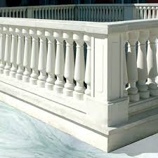 How to install deck rail balusters · 1. Do You Know How To Install The Marble Railing For Your House You Fine Sculpture