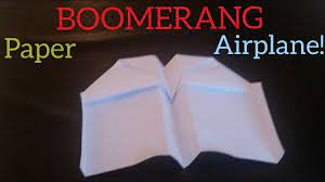 Maybe you would like to learn more about one of these? How To Make A Paper Boomerang And Loop Plane Youtube