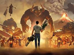 Collection Of Serious Sam 4 Planet Badass Hd 4k Wallpapers Background Photo And Images Serious Sam 4k Background Hd Wallpaper 4k