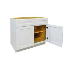 Need your sink an inch larger, a hair deeper, a different color. B27 White Base Kitchen Cabinet 27 X 24 X 34 5 In Shaker Style