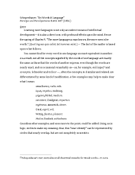 Pdf bridging with meaning an empirical study of organizational vocabularies and communication networks in organizations abstract seperti bahasa gaul 607 meaning in text yang tengah viral di sosial media pun tidak luput dari bahan omongan para warganet. Pdf Schopenhauer On Languages Words Joseph Mcalhany Academia Edu