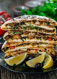 Turkish Gozleme With Minced Lamb Courtest Of Homemade Recipes Blogspot This Is The Best Site For Middle Eastern Cuisine Lamb Recipes Recipes Turkish Recipes
