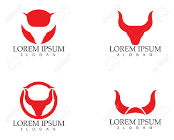 Logo De Cuerno De Toro Y Simbolos Plantilla De Iconos De La Aplicacion Ilustraciones Vectoriales Clip Art Vectorizado Libre De Derechos Image 87714235